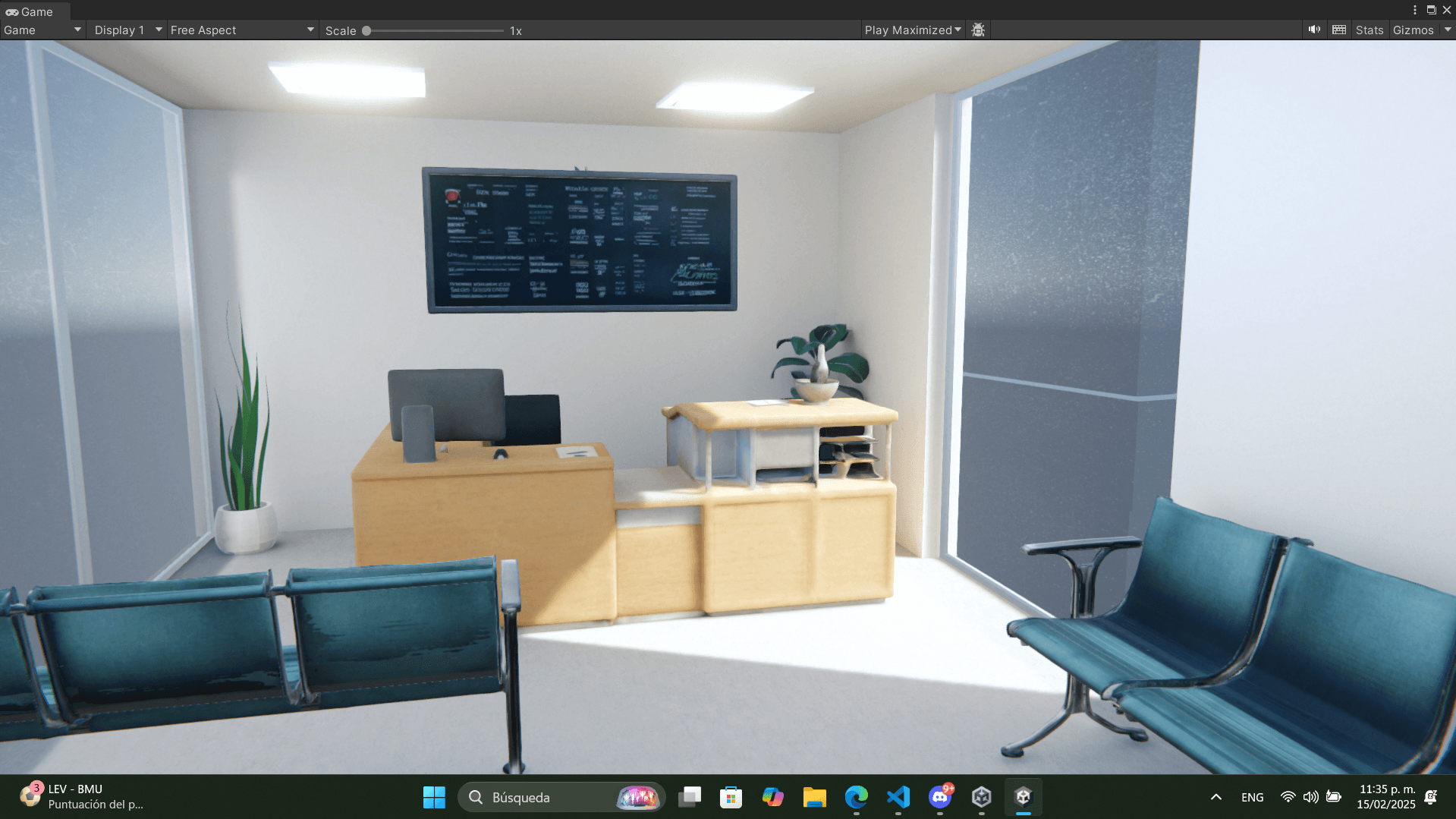 Medical training VR
